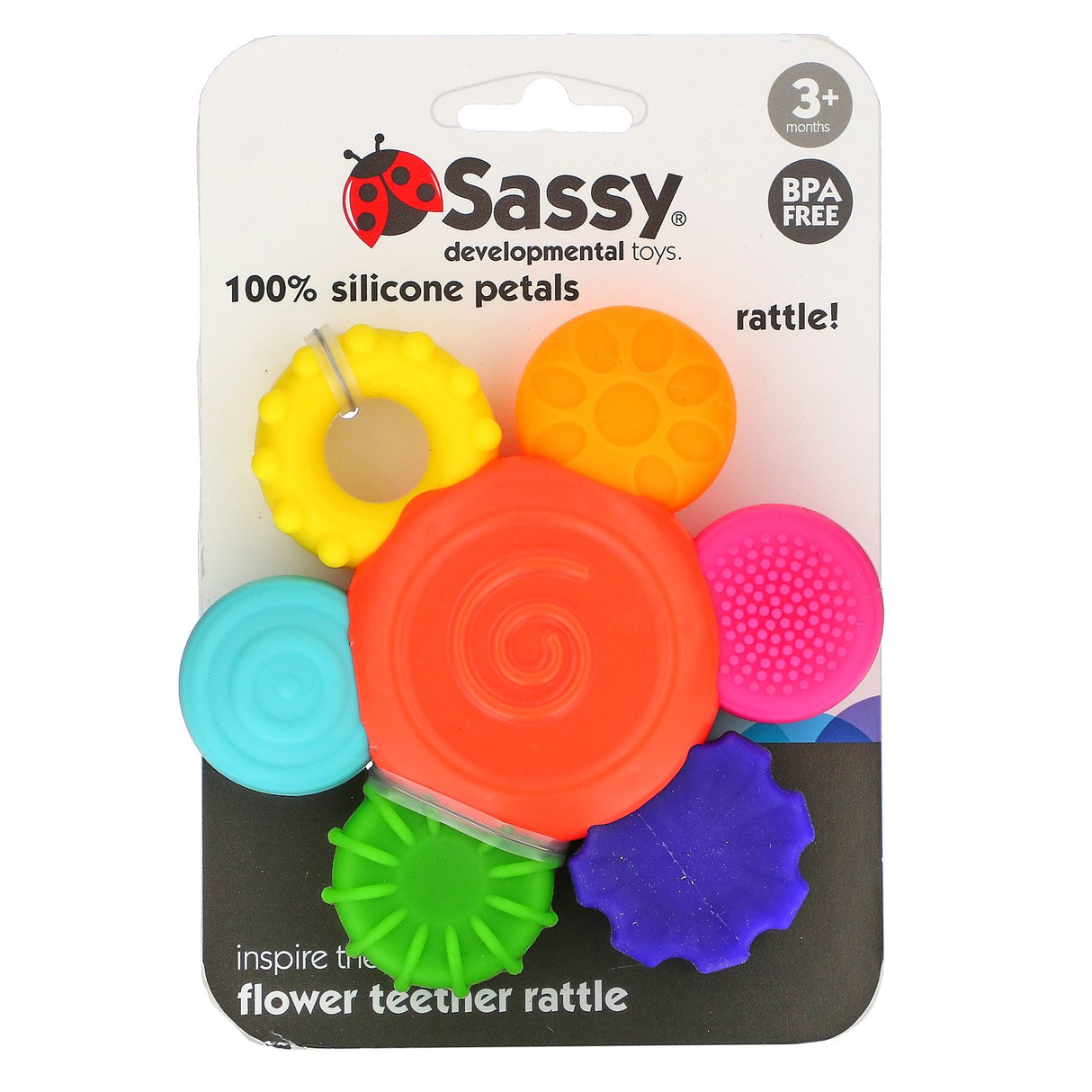 Flower Teether Rattle