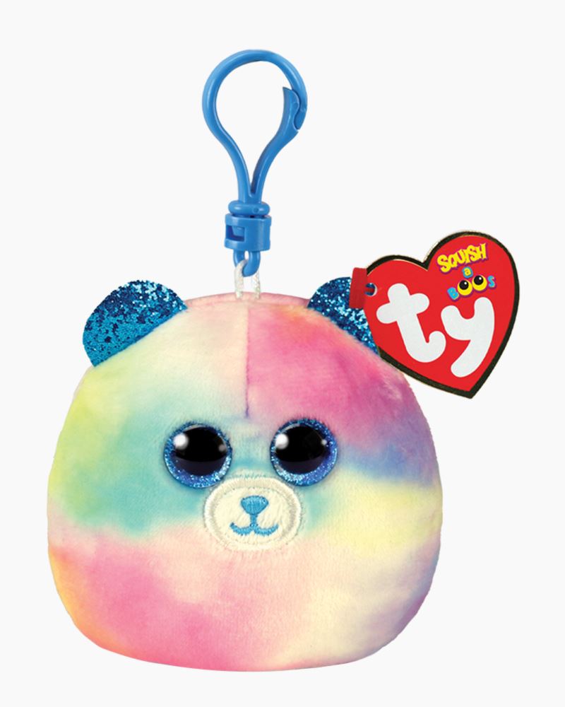 Squish Clip Hope Bear Multi