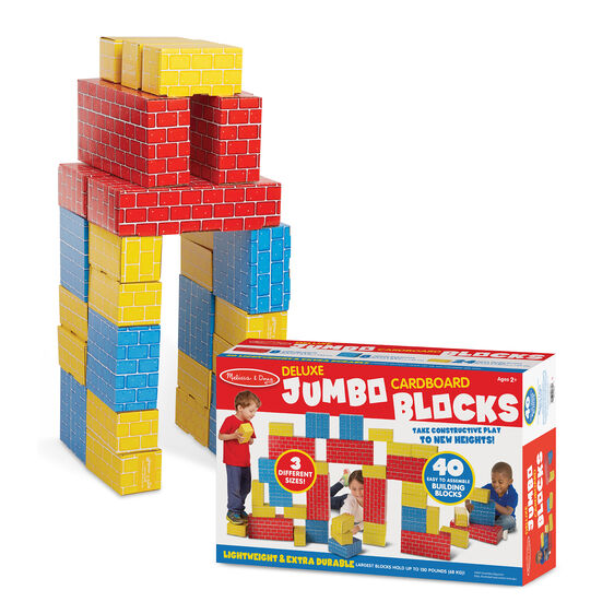 Deluxe Jumbo Cardboard Blocks