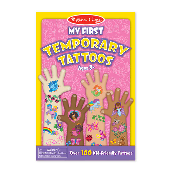 Kid Tattoos - Rainbows, Fairies, Flowers, and More
