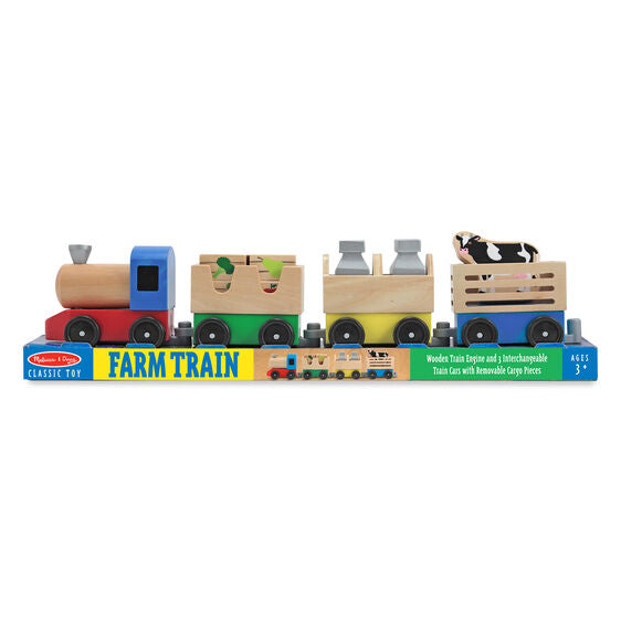 Wooden Farm Train