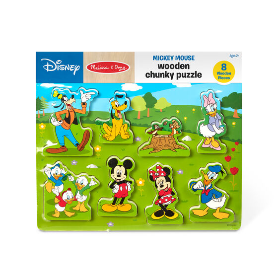 Mickey Mouse Wooden Chunky Puzz