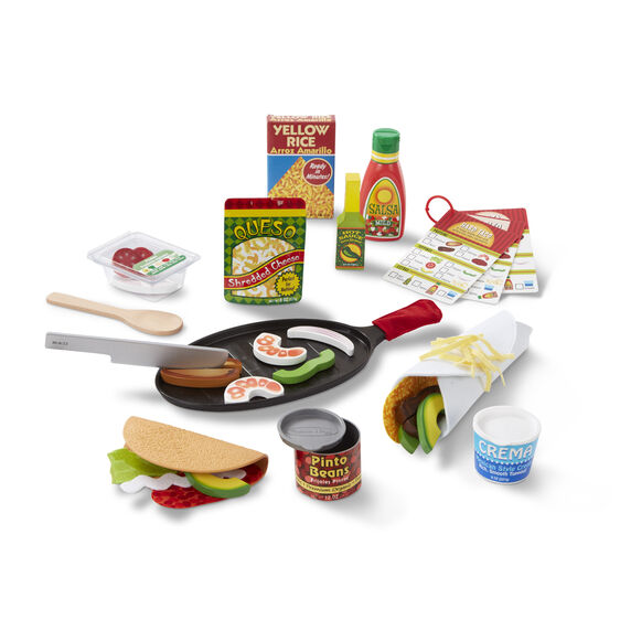 Taco and Tortilla Play Food Set