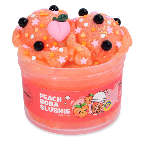 Peachybbies Peach Boba Slushie