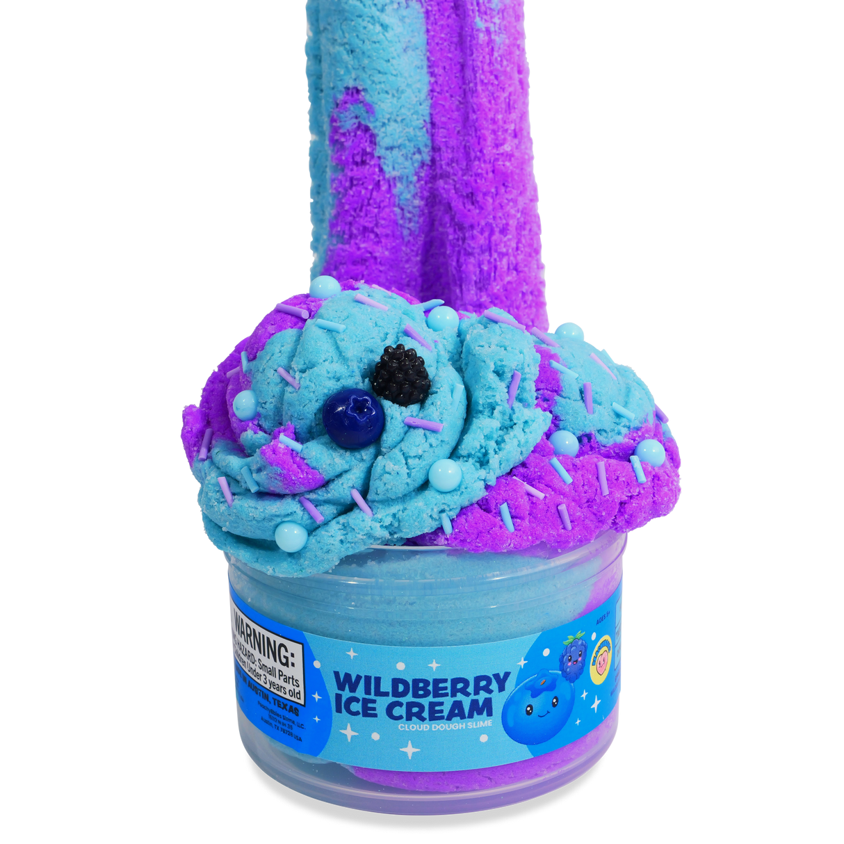 Wildberry Ice Cream Cloud Dough Slime