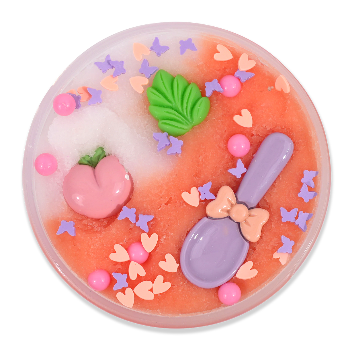 White Peach Sorbet Icee Slime