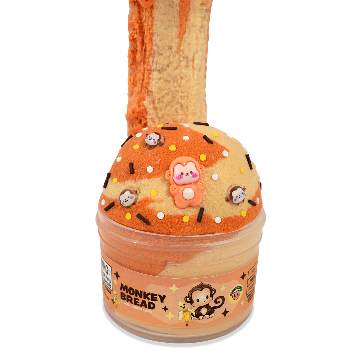 Monkey Bread Cloud Dough Slime
