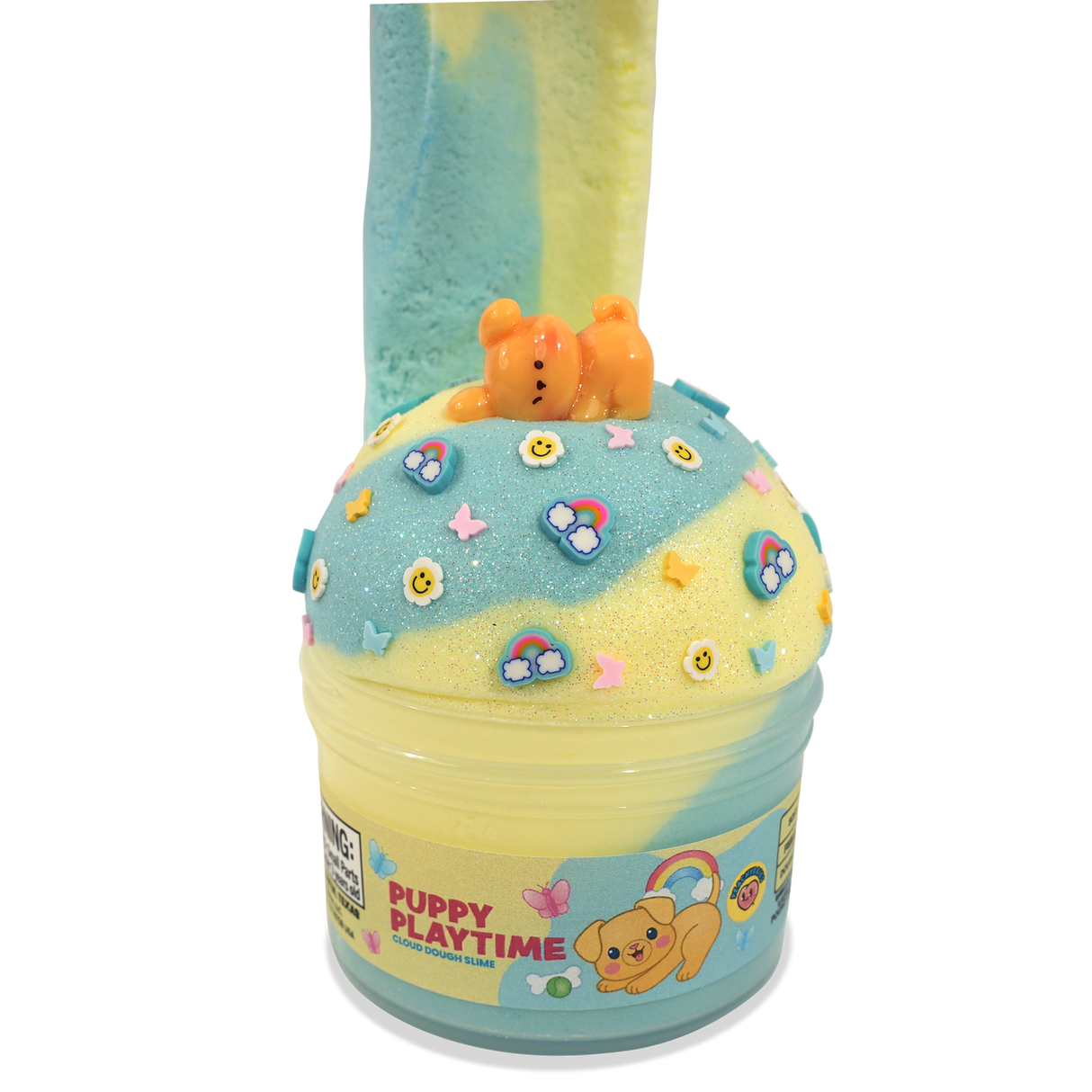 Puppy Playtime Cloud Dough Slime