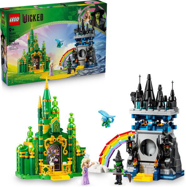 Lego Wicked Emerald City and Kiamo Ko Castle