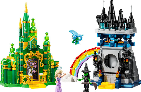 Lego Wicked Emerald City and Kiamo Ko Castle