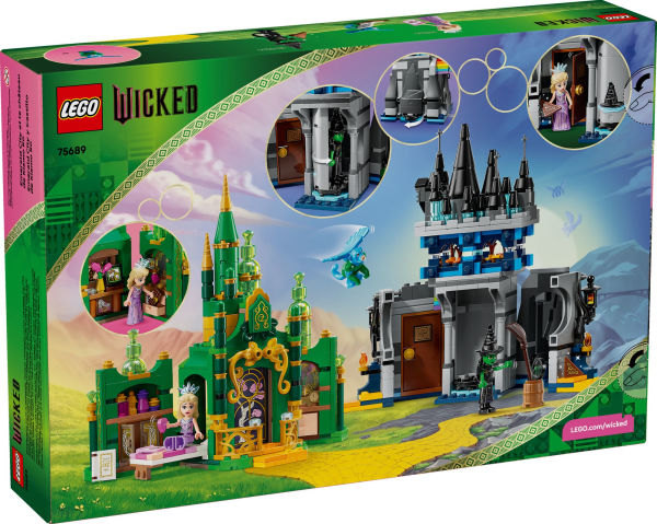Lego Wicked Emerald City and Kiamo Ko Castle