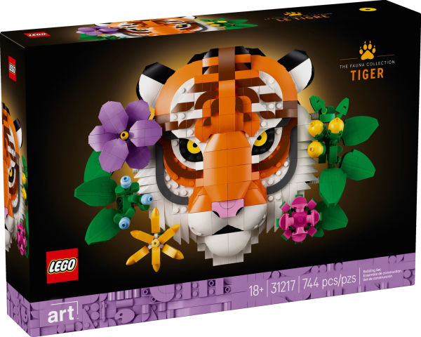 LEGO Art: The Fauna Collection Tiger