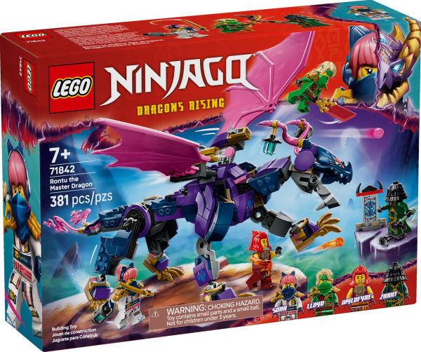Lego Ninjago: Rontu The Master Dragon Dragons Rising