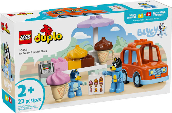 LEGO duplo: Bluey Ice Cream Trip with Bluey