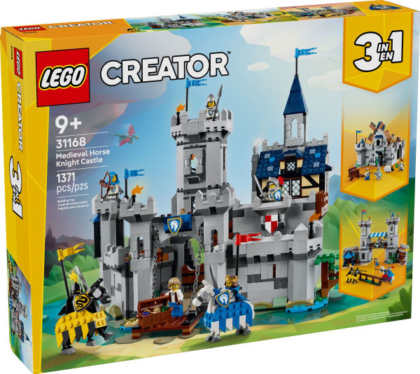 Lego Creator: Medieval Horse Knight Castle