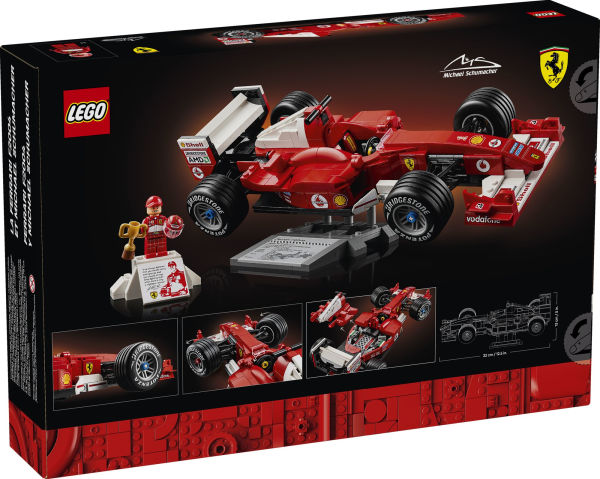 Lego ICONS Ferrari F2004 & Michael Schumacher