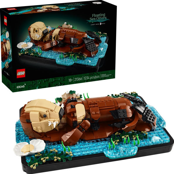 Lego Ideas Floating Sea Otters