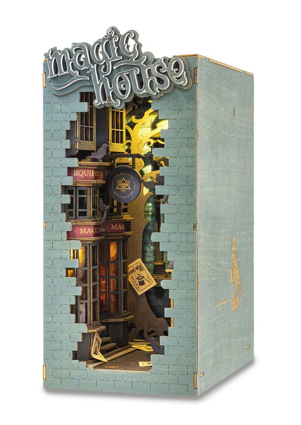 Magic House 3D Creative Bookend