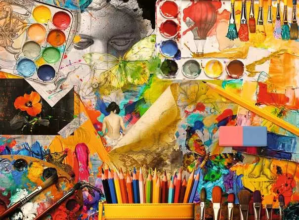 500 pieces Art Studio