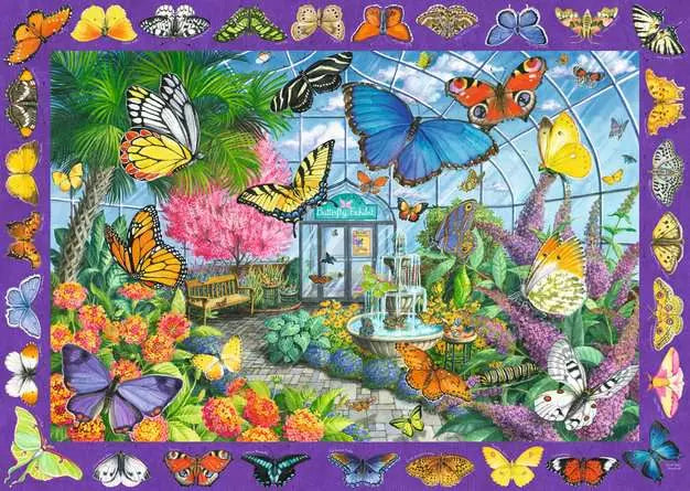 1000 pieces The Butterfly Place