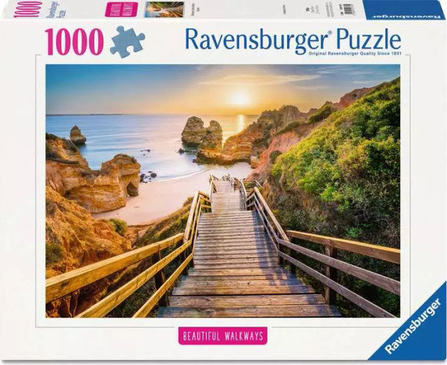 1000 pc Stairway to Camilo Beach, Algarve Beautiful Walkways