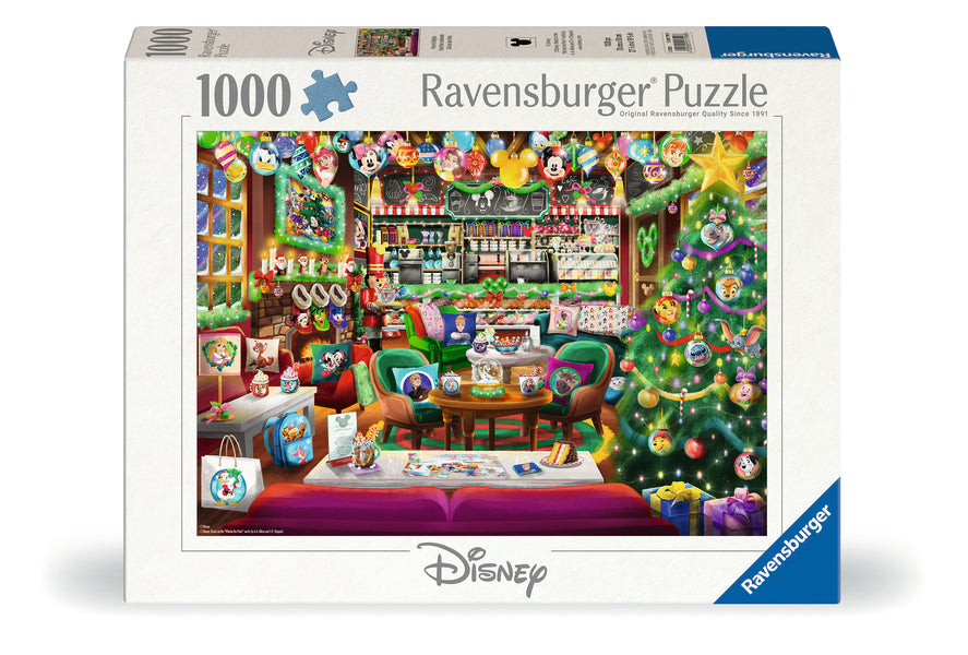 1000 pc Disney Christmas Cafe