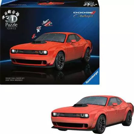 3D Puzzle Iconics Dodge Challenger R/T