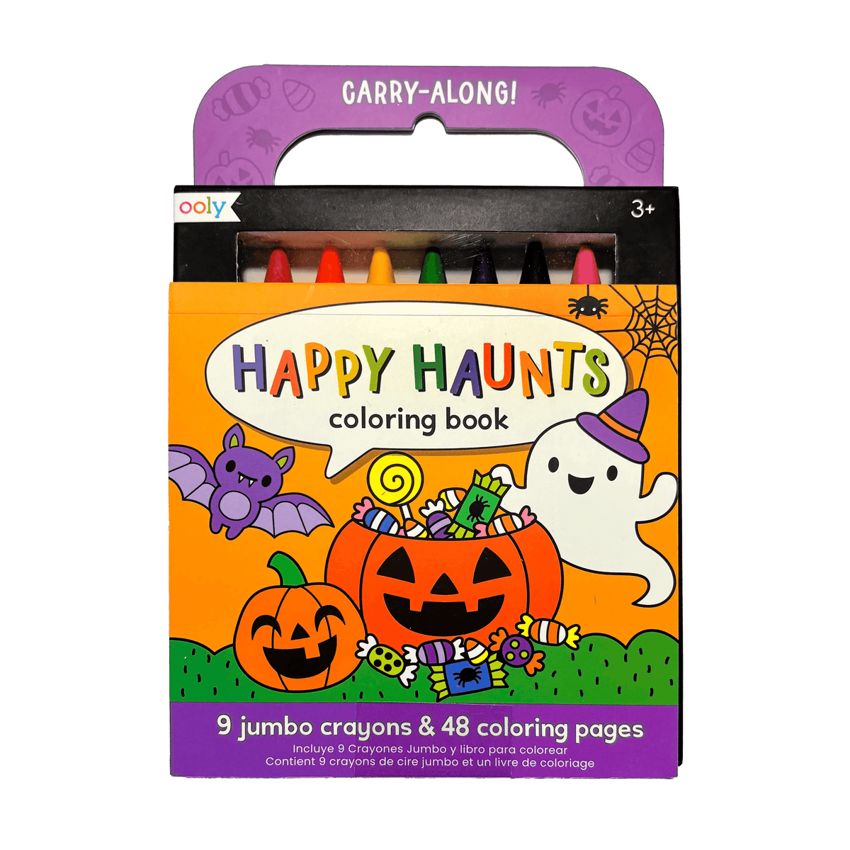 Carry Along Coloring Book Set - Happy Haunts