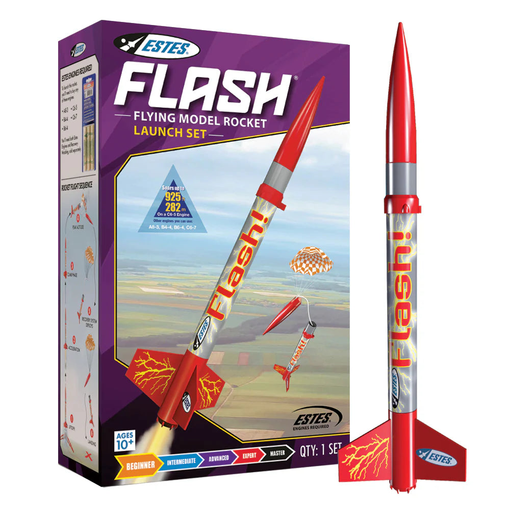 Estes Flash Model Rocket Launch Set