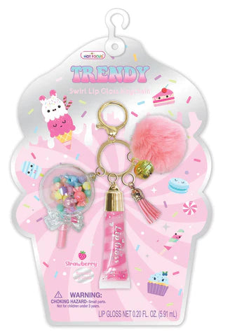 Lip gloss Keychain