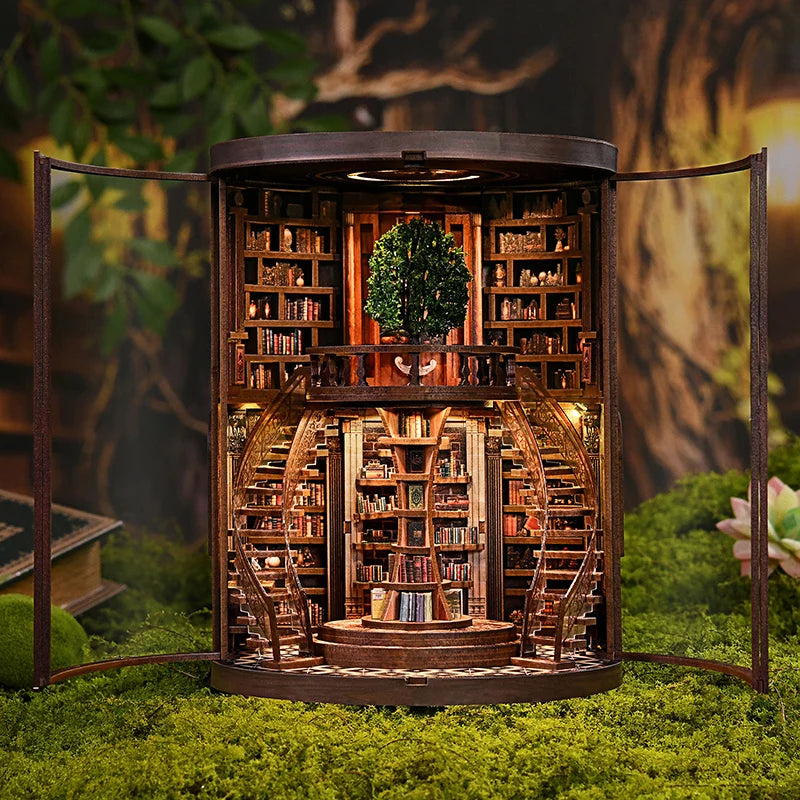 DIY Book Nook Tree of Knowledge
