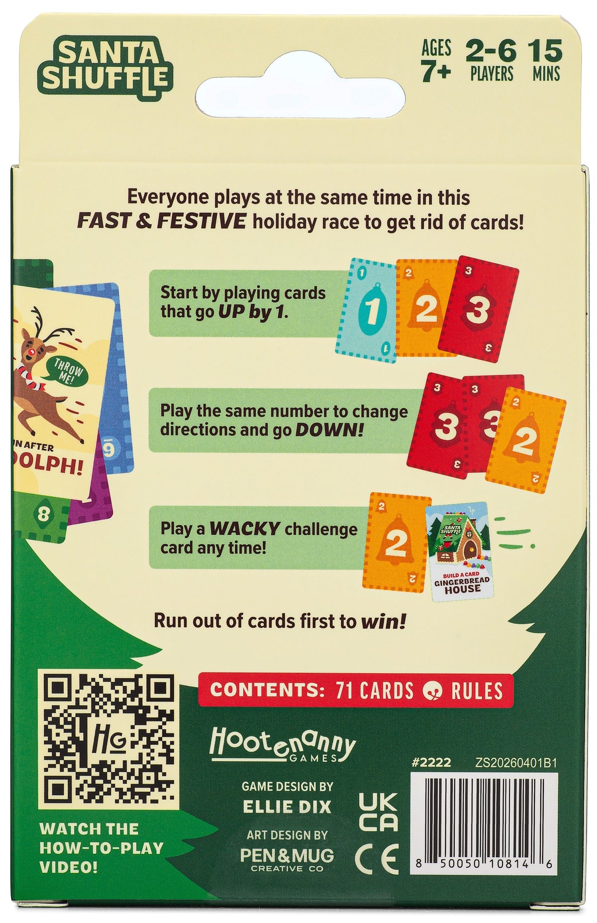 Santa Shuffle Christmas Game