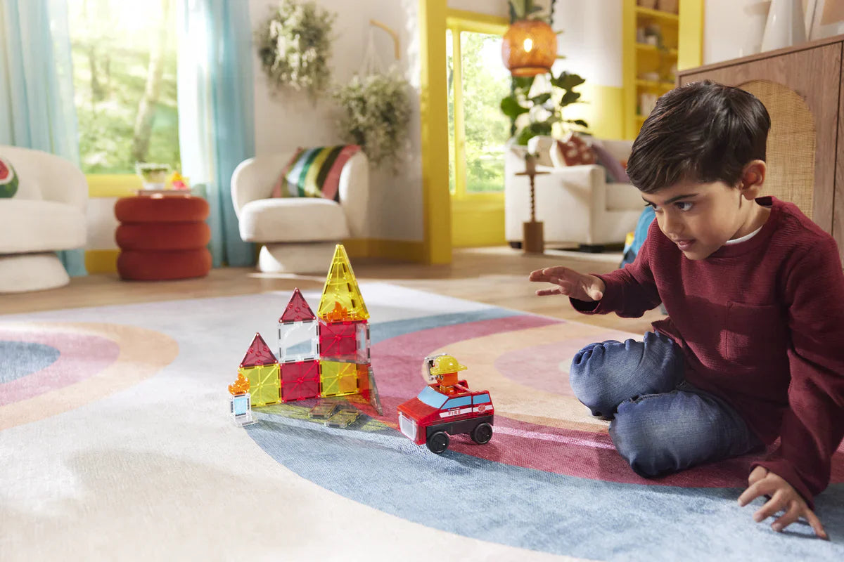 Magna-Tiles Fire Station 27 Piece Set