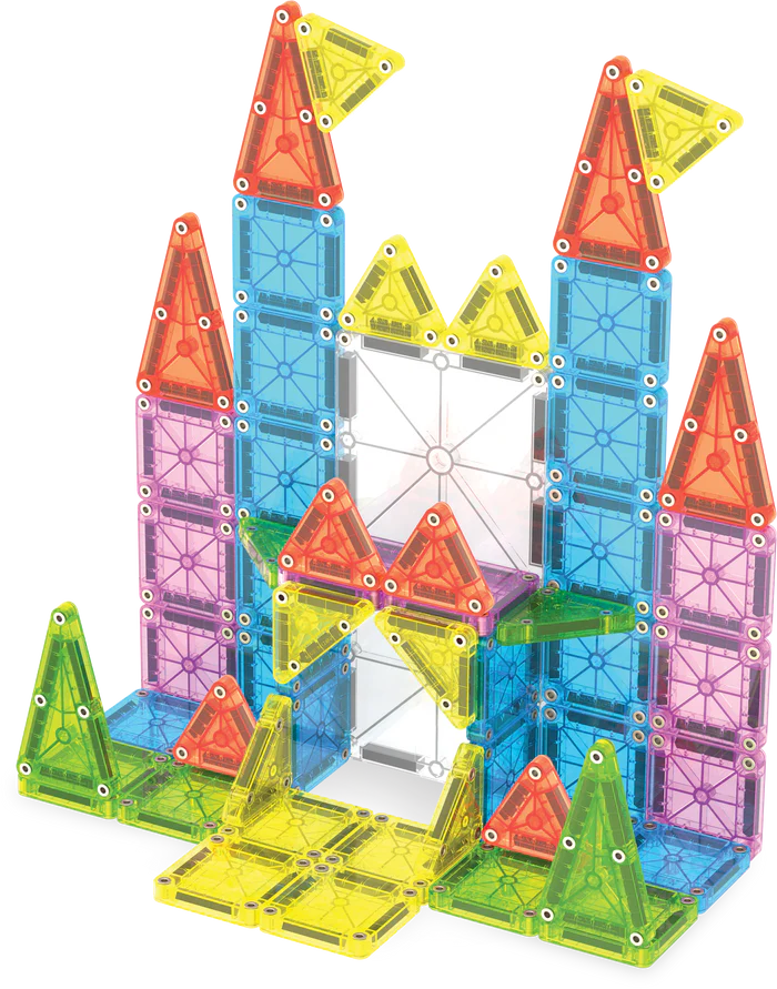 Magna-Tiles microMags Travel Deluxe 55 Piece Set