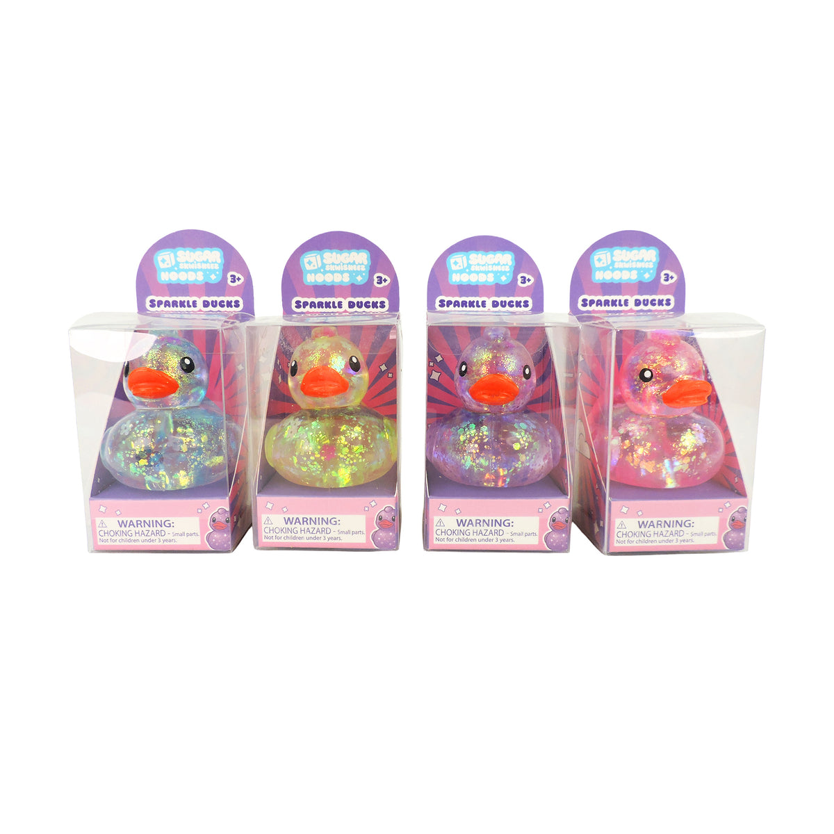 Sugar Skwisheez Sparkle Duck