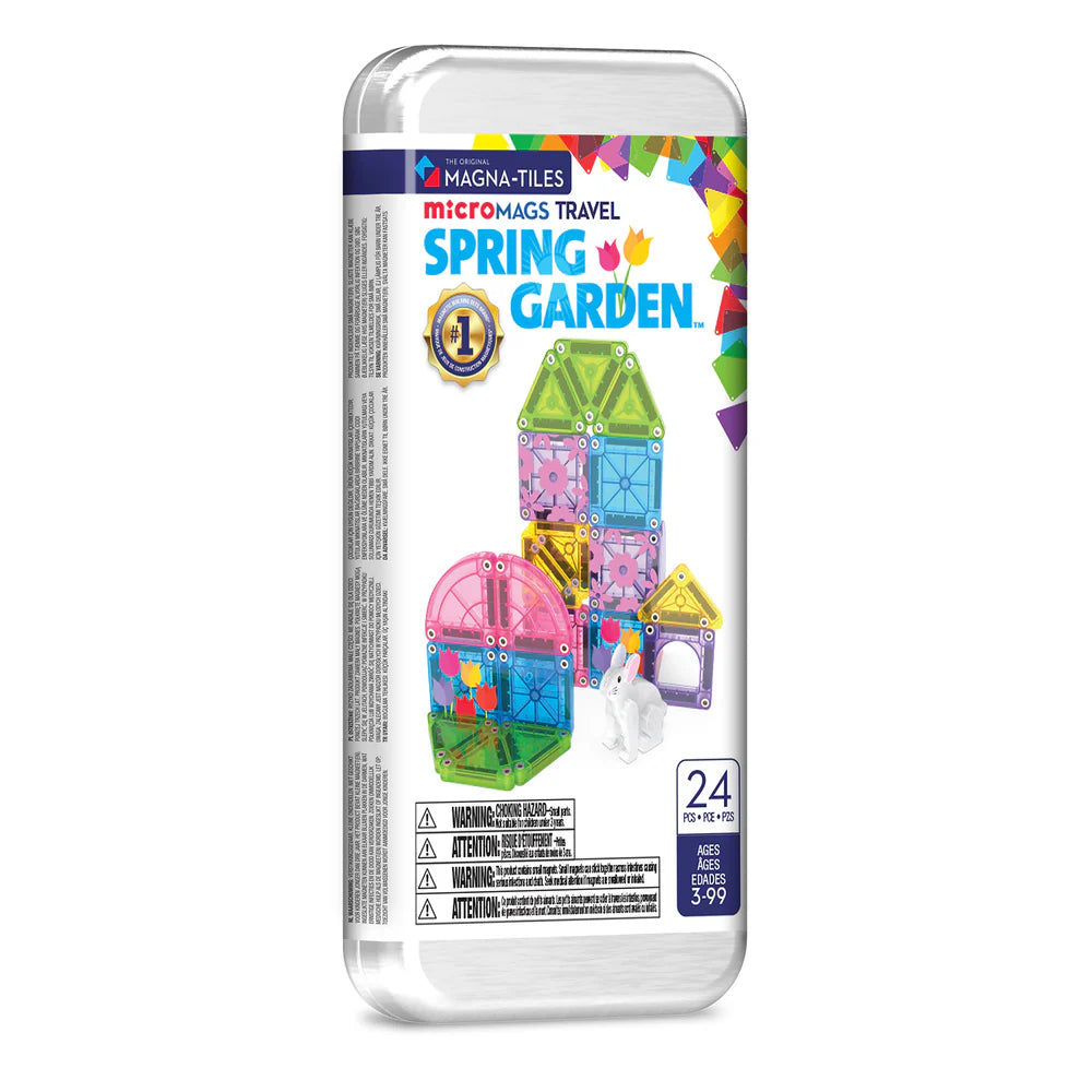 Magna Tiles MicroMags Travel Spring Garden