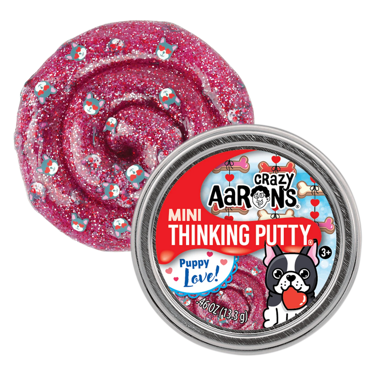 Puppy Love Thinking Putty 2" Mini