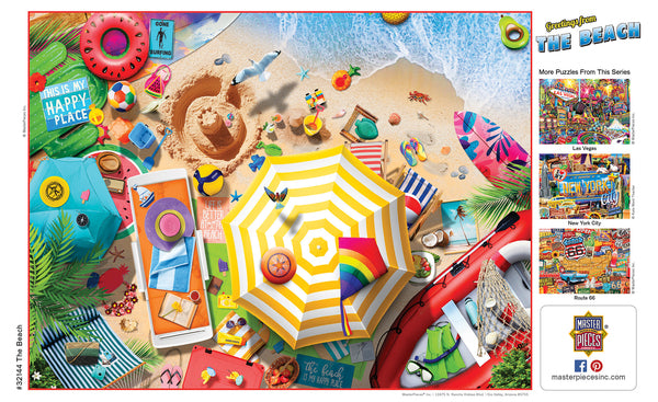 550 pc Greetings from The Beach