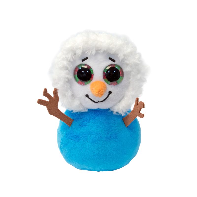 Kenneth Snowman in Blue Coat small Beanie Babies