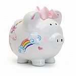 Unicorns and Rainbows Piggy Ban