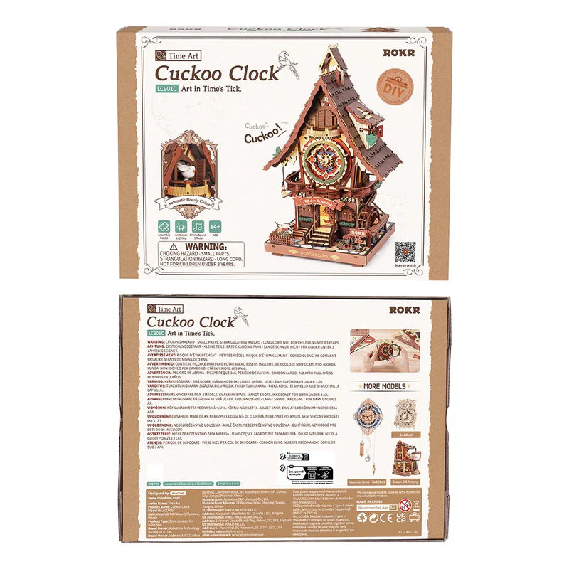 Make Your Own Cuckoo Clock Stained Wood