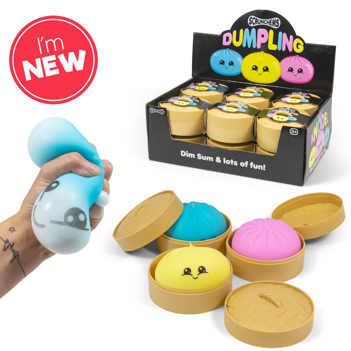 Scrunchems Dumpling Foam Filled