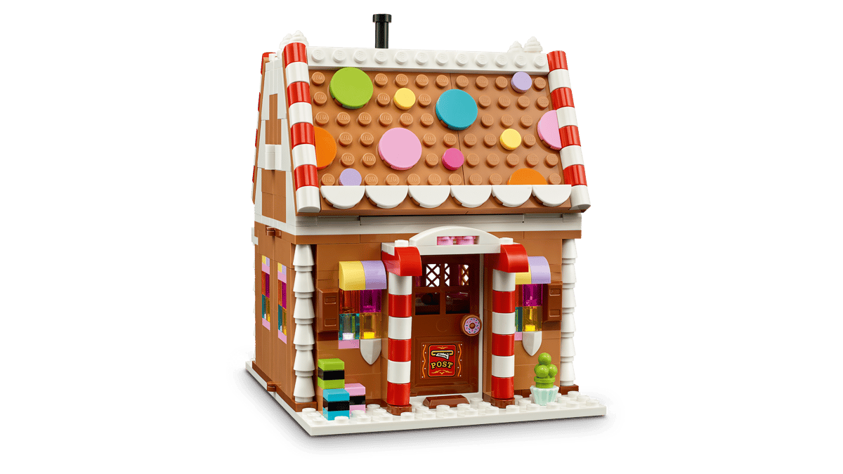 Festive Gingerbread House