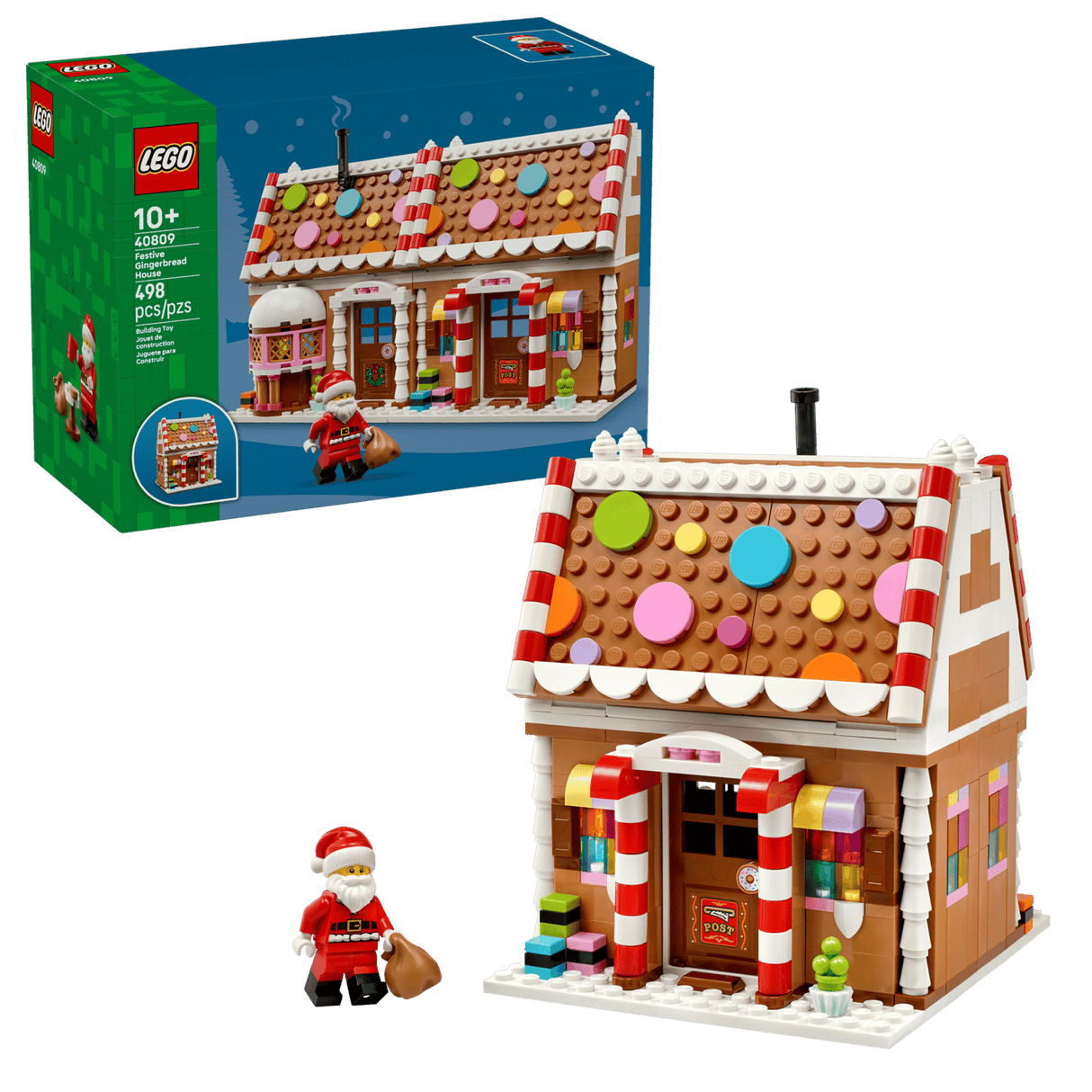 Festive Gingerbread House