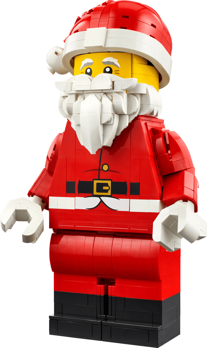 Up-Scaled Santa Minifigure