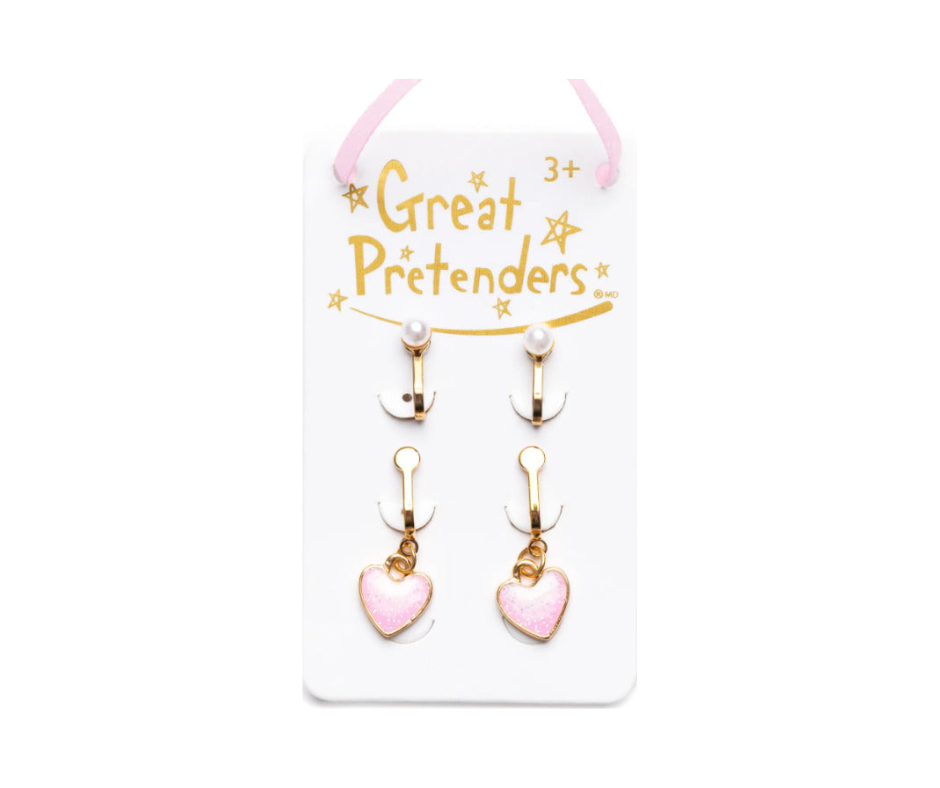 Boutique Cute & Classy Clip on Earrings 2 piece Set