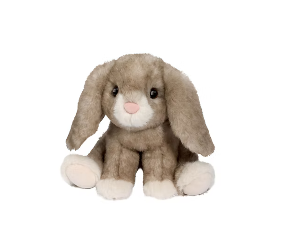 Artie Natural Bunny Mini Soft with White Feet