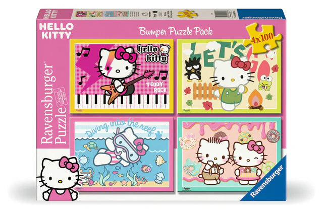 4 x 100 pc Hello Kitty Let's Go 12004159