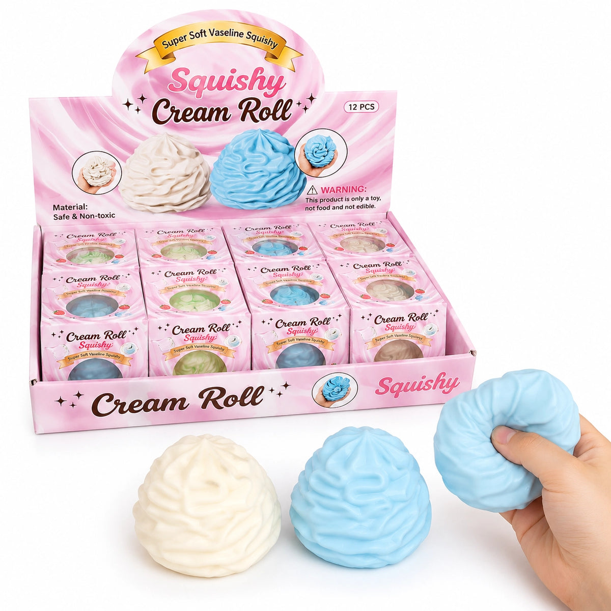Creme Roll Squishy