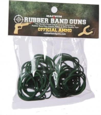 Magnum Green Rubberband Ammo